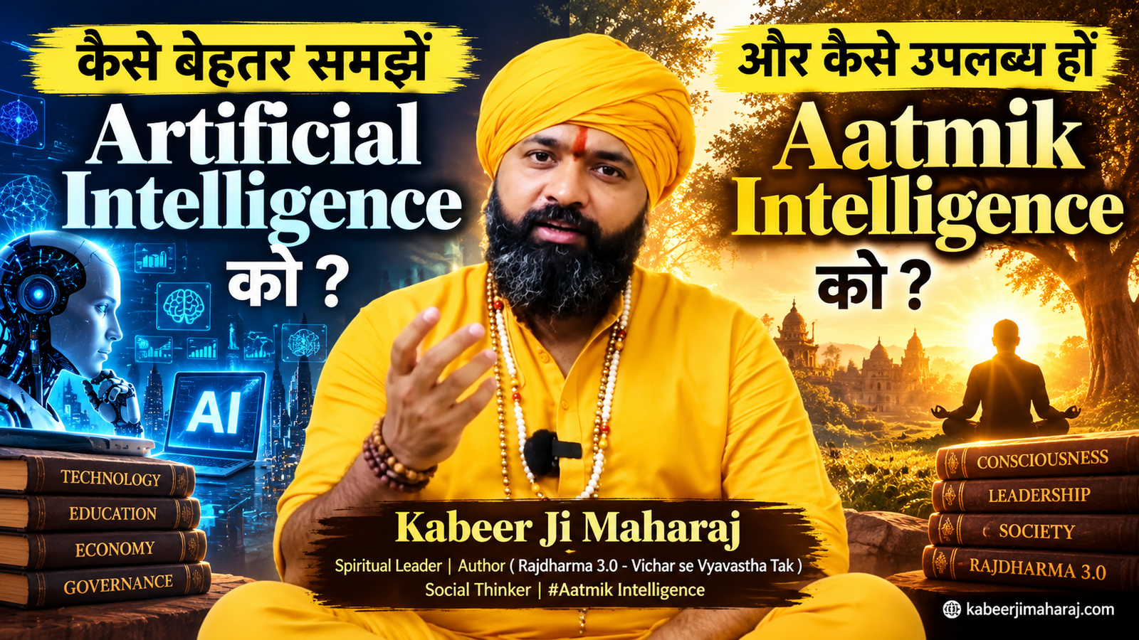 कैसे बेहतर समझें Artificial Intelligence को और कैसे उपलब्ध हों Aatmik Intelligence को — कबीर जी महाराज
