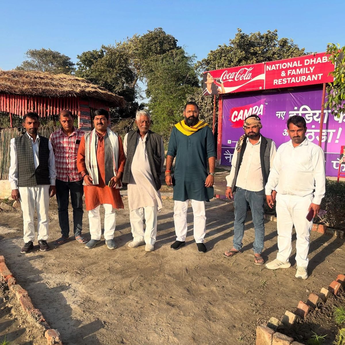 Kabeer Ji Maharaj reflective portrait Mahakumbh 2025 Prayagraj